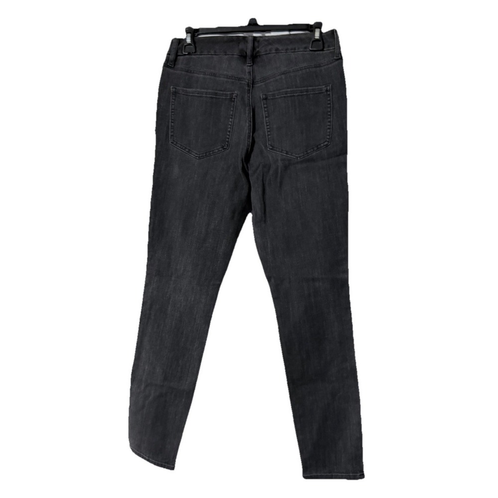 NWT Express Skinny Mid Rise Womens Stretch Black Flexx Jeans Denim Size M 6/8/10 - Picture 10 of 11